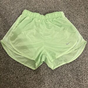 Nike Women's Mint Green Athletic Shorts